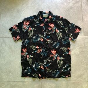 Floral button up